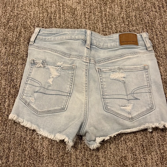 American eagle next level stretch light wash jeans shorts - Picture 2 of 4